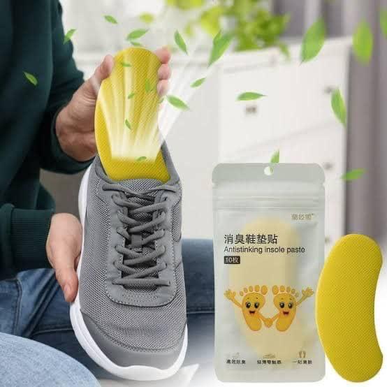لاصقات إزالة رائحة الأحذية