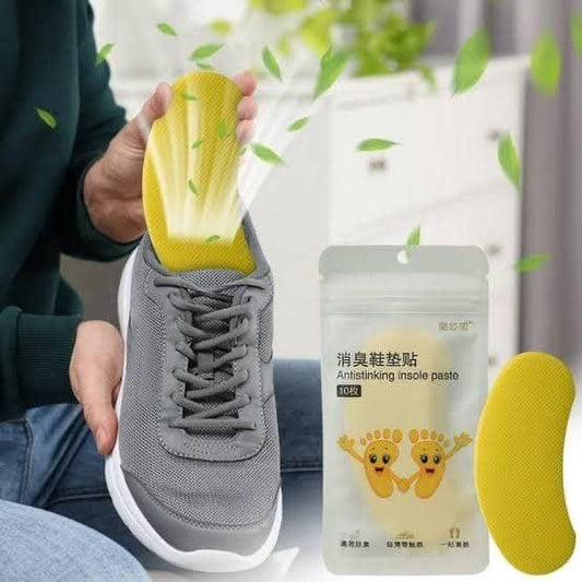 لاصقات إزالة رائحة الأحذية