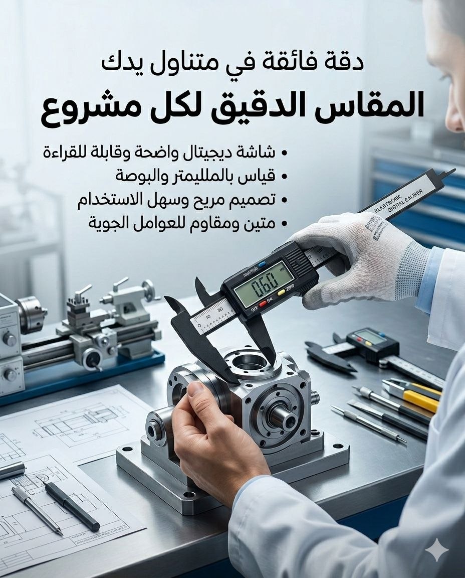 مقياس رقمي احترافي متعدد الاستخدام